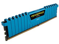 MEMORIA DESKTOP GAMER DDR4 CORSAIR CMK16GX4M2B3000C15B 16B KIT (2X8GB) 3000MHZ DIMM CL15 VENGEANCE LPX BLUE - comprar online