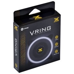 FAN/COOLER VX GAMING PARA GABINETE V.RING ANEL DE LED 120X120MM BRANCO - comprar online