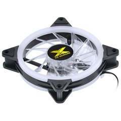 FAN/COOLER VX GAMING PARA GABINETE V.RING ANEL DE LED 120X120MM RGB PACK COM 3 UNIDADES + CONTROLADOR