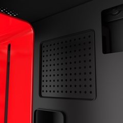 GABINETE H210I MATTE BLACK/RED - CA-H210I-BR - loja online