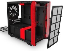 GABINETE H210I MATTE BLACK/RED - CA-H210I-BR na internet