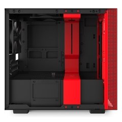 GABINETE H210I MATTE BLACK/RED - CA-H210I-BR - loja online