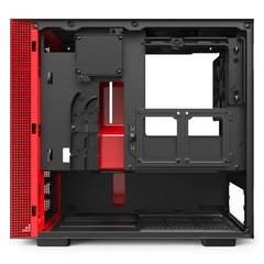 GABINETE H210I MATTE BLACK/RED - CA-H210I-BR na internet