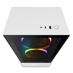 GABINETE H510 ELITE MATTE WHITE - CA-H510E-W1 - Preech Informática - Informática e suas tecnologias