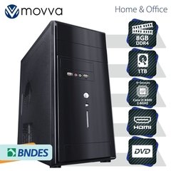 COMPUTADOR CARBON INTEL I5 8400 2.8GHZ 8ª GER. MEM. 8GB HD 1TB HDMI/VGA DVD-RW FONTE 350W LINUX - MVCBI5H3101T8G