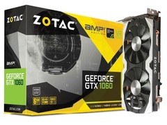 GEFORCE ZOTAC GTX ENTUSIASTA NVIDIA GTX 1060 AMP 6GB DDR5 192 BIT 8008MHZ 1556MHZ 1280 CUDA CORES DP HDMI DVI