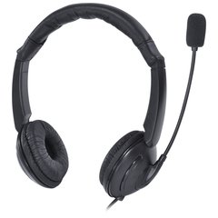 FONE HEADSET CORP USB COM MICROFONE - PRETO - VK390 - comprar online