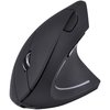 MOUSE SEM FIO RECARREGAVEL 2.4 GHZ VERTICAL ERGONOMICO ORTOPEDICO POWER FIT 1600 DPI PRETO USB - PM300