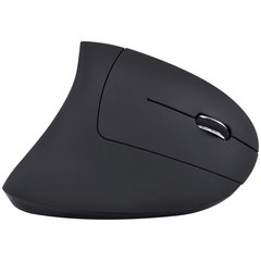 MOUSE SEM FIO RECARREGAVEL 2.4 GHZ VERTICAL ERGONOMICO ORTOPEDICO POWER FIT 1600 DPI PRETO USB - PM300 - loja online