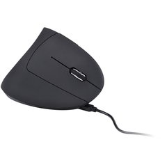 MOUSE SEM FIO RECARREGAVEL 2.4 GHZ VERTICAL ERGONOMICO ORTOPEDICO POWER FIT 1600 DPI PRETO USB - PM300 na internet