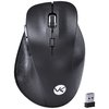 MOUSE SEM FIO WIRELESS 2.4 GHZ SILENCIOSO SILENT ERGO 1600 DPI PRETO USB - SM300