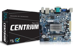 PLACA MAE COM PROCESSADOR INTEL CENTRIUM C2016-BSWI-D2-J3060 DUAL CORE 1.6GHZ HDMI BRASWELL M-ITX PPB BOX