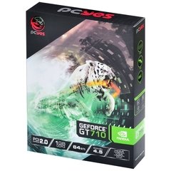 PLACA DE VIDEO NVIDIA GEFORCE GT 710 1GB DDR3 64 BITS COM KIT LOW PROFILE INCLUSO - PA710GT6401D3LP - comprar online