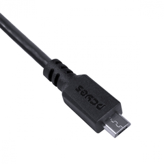 Imagem do ADAPTADOR OTG MICRO USB PARA USB 2.0 15CM PRETO CONEXAO COM CELULARES SMARTPHONES TABLETS - PAMUP-15