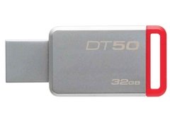 PEN DRIVE USB 3.1 KINGSTON DT50/32GB DATATRAVELER 50 32GB METAL VERMELHO na internet