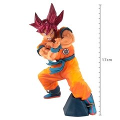 FIGURE DRAGON BALL SUPER BLOOD OF SAIYANS SPECIAL VI SUPER SAIYAN GOD SON GOKU REF: 29826/29827