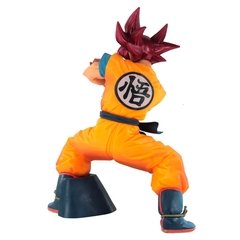 FIGURE DRAGON BALL SUPER BLOOD OF SAIYANS SPECIAL VI SUPER SAIYAN GOD SON GOKU REF: 29826/29827 - loja online