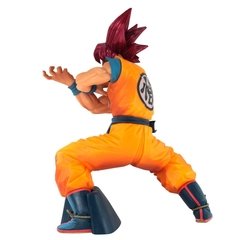 Imagem do FIGURE DRAGON BALL SUPER BLOOD OF SAIYANS SPECIAL VI SUPER SAIYAN GOD SON GOKU REF: 29826/29827