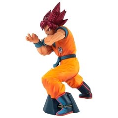 FIGURE DRAGON BALL SUPER BLOOD OF SAIYANS SPECIAL VI SUPER SAIYAN GOD SON GOKU REF: 29826/29827