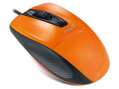 MOUSE GENIUS 31010010106 DX-150 LARANJA USB 1200DPI ERGONOMICO - comprar online