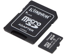 CARTAO DE MEMORIA CLASSE 10 KINGSTON SDCIT/8GB MICRO SDHC INDUSTRIAL 8GB COM ADAPTADOR SD UHS-1 - comprar online