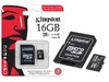 CARTAO DE MEMORIA CLASSE 10 KINGSTON SDCIT/16GB MICRO SDHC INDUSTRIAL 16GB COM ADAPTADOR SD UHS-1