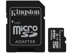 CARTAO DE MEMORIA CLASSE 10 KINGSTON SDCIT/16GB MICRO SDHC INDUSTRIAL 16GB COM ADAPTADOR SD UHS-1 - comprar online