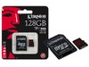 CARTAO DE MEMORIA CLASSE 10 \ KINGSTON \ SDCA3/128GB MICRO SDXC 128GB UHS-I U3 COM ADAPTADOR SD