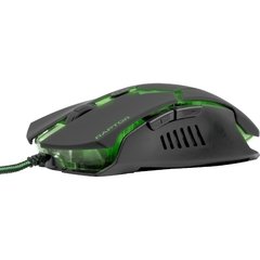 Mouse Gamer USB 3200DPI RAPTOR OM-801 Preto/Verde FORTREK na internet