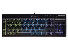 TECLADO GAMER CORSAIR CH-9206015-BR K55 RETROILUMINACAO RGB - comprar online