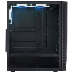 GABINETE MID-TOWER VECTOR PRETO 3 FANS RGB LATERAL EM VIDRO TEMPERADO - VCPTRGB3FV na internet