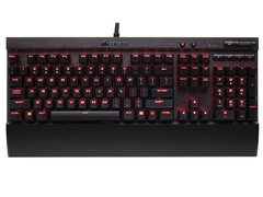 TECLADO GAMER CORSAIR CH-9101020-BR K70 LUX RETROILUMINACAO VERMELHA CHERRY MX RED