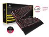 TECLADO GAMER CORSAIR CH-9101020-BR K70 LUX RETROILUMINACAO VERMELHA CHERRY MX RED