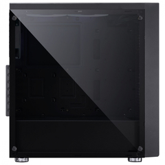 GABINETE MID-TOWER POLARIS PRETO 3 FANS RGB LATERAL EM VIDRO TEMPERADO - PLPTRGB3FV - loja online