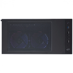 GABINETE MID-TOWER POLARIS PRETO 3 FANS RGB LATERAL EM VIDRO TEMPERADO - PLPTRGB3FV - comprar online