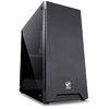 GABINETE MID-TOWER MARS PRETO 1 FAN LATERAL EM VIDRO TEMPERADO - MRPTSL1FV