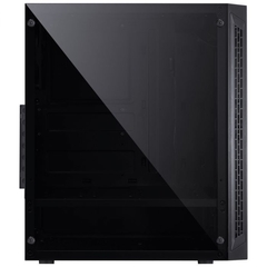 GABINETE MID-TOWER MARS PRETO 1 FAN LATERAL EM VIDRO TEMPERADO - MRPTSL1FV - loja online