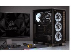 GABINETE GAMER \ CORSAIR \ CC-9011101-WW CRYSTAL SERIES 460X RGB VIDRO TEMPERADO ATX - comprar online