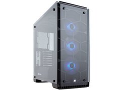 GABINETE GAMER \ CORSAIR \ CC-9011098-WW CRYSTAL SERIES 570X RGB VIDRO TEMPERADO ATX na internet