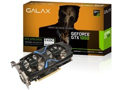 GEFORCE GALAX GTX PERFORMANCE NVIDIA GTX 1050 EXOC 2GB DDR5 128BIT 7008MHZ 1417MHZ 640 CUDA CORES DVI HDMI DP