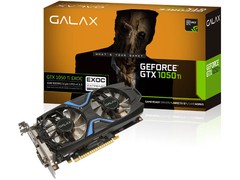 GEFORCE GALAX GTX PERFORMANCE NVIDIA GTX 1050TI EXOC 4GB DDR5 128BIT 7008MHZ 1354MHZ 768 CUDA CORES DVI HDMI DP