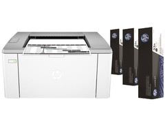 IMPRESSORA LASERJET MONO HP G3Q39A#696 ULTRA M106W WIFI 23 PPM ACOMPANHA 3 TONERS NA CAIXA