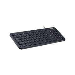 TECLADO MULTIMÍDIA TECLAS REDONDAS USB TC234 PRETO - comprar online