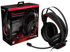 HEADSET GAMER HYPERX HX-HSCR-BK/LA CLOUD REVOLVER PRO GAMING