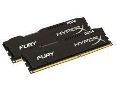 MEMORIA DESKTOP GAMER DDR4 HYPERX HX421C14FB2K2/16 FURY 16GB KIT(2X8GB) 2133MHZ CL14 DIMM BLACK