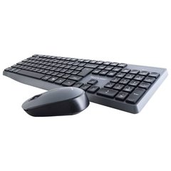 TECLADO E MOUSE SEM FIO 2.4GHZ USB PRETO/CINZA TC245 - comprar online