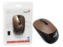 MOUSE WIRELESS GENIUS 31030119109 NX-7015 BLUEEYE MARROM 2,4GHZ 1600DPI