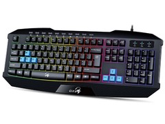 TECLADO GAMER GENIUS 31310474109 K215 BR-POR SCORPION USB PRETO - comprar online