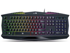 TECLADO GAMER GENIUS 31310475111 SCORPION K220 BR-POR USB PRETO - comprar online