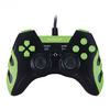 CONTROLE GAMER PARA PS3 E PC PRETO E VERDE JS091